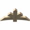 Ekena Millwork Alberta Rough Sawn Timber Gable Bracket, Douglas Fir, 48"W x 24"H x 4"D x 6"F, 12/12 Pitch GBW048X24X0406ALB00RDF - alternate 5